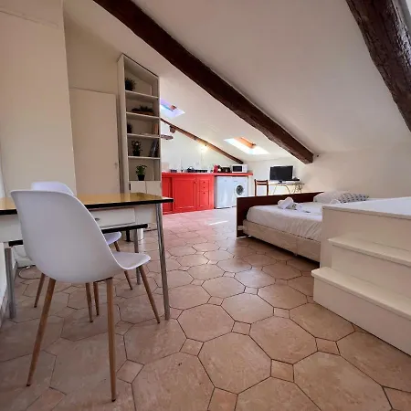 Apartment Aparthotel Riviera Amazing Location Studio With Ac 100M Promenade Des Anglais Place Massena La Maison D'Alexandre 2